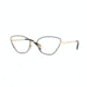 Vogue VO4142B Bifocal Prescription Eyeglasses, 52mm, Gold/Black, VO4142B-280-52-BI