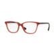 Vogue VO5029 Single Vision Prescription Eyeglasses 2391-54 - Red Raspberry Frame