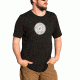 Volquartsen Firearms T-Shirt w/ Volquartsen Firearms White Logo, 50% Poly, Retail fit, Sideseamed - Men's, Black, Large, VCATS-L