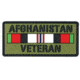 Voodoo Tactical Afghanistan Veteran Patch, Rubber, 07-0812000000
