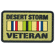 Voodoo Tactical Desert Storm Veteran Patch, Rubber, 07-0810000000