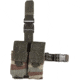 Voodoo Tactical Drop Leg Platform w/Attached M4/M16 Double Mag Pouch, Woodland Camo, 20-9308005000