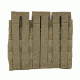 Voodoo Tactical M-4/AK47 Mag Pouch - Triple, Coyote - 20-817507000