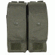 Voodoo Tactical M4/AK47 Mag Pouch - Double, Olive Drab - 20-721804000