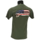 Voodoo Tactical Patriot Banner Ribbon Logo T-Shirt - Mens, Green, Extra Large, 20-9991009096