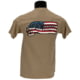 Voodoo Tactical Patriot Banner Ribbon Logo T-Shirt - Mens, Sand, Large, 20-9991025094