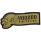 Voodoo Tactical Rubber Patch, Ribbon Logo, Coyote, 07-0982007000