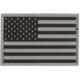 Voodoo Tactical Rubber Patch, USA Flag, Gray, 07-0990014000