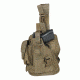 Voodoo Tactical Tactical Drop Leg Holster, Universal, Left Hand, Coyote, 20-0052007002