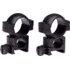 Vortex 1-inch Rifle Scope Rings, High, Picatinny/Weaver, Set of 2, Black, RING-H