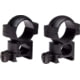 Vortex 1-inch Rifle Scope Rings, High, Picatinny/Weaver, Set of 2, Black, 1.22in, 1.19oz, RING-H