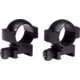 Vortex 30mm Rifle Scope Rings, Medium, Picatinny/Weaver Mount, Set of 2, Black, .87in, 1.44oz, RING-M