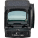 Vortex Defender-CCW Enclosed Solar Micro Prismatic Red Dot Sight, 1x20.2mm, 3 MOA Reticle, Black, DFCCW-MRD3-E