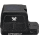 Vortex Defender-ST Enclosed Solar Micro Reflex Red Dot Sight, 1x22.5mm, 3 MOA Reticle, Black, DFST-MRD3-E