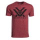 Vortex Men's SS Logo Tee, Red Heather, M 119044-REH-M
