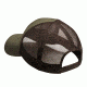 Vortex Mesh Cap, Green and Brown, One Size HAT-VT-GBM