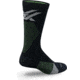 Vortex Pursuit Trail Crew Active Sock - Mens, Black/Toxic Green, M, 122-46-BTGM