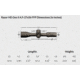 Vortex Razor HD Gen II 4.5-27x56mm Rifle Scope, 34mm Tube, First Focal Plane, Stealth Shadow, Hard Anodized, Red EBR-7C MOA Reticle, MOA Adjustment, Multi, RZR-42707