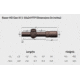 Vortex Razor HD Gen III 1-10x24mm Rifle Scope, 34mm Tube, First Focal Plane, Stealth Shadow, Hard Anodized, Red EBR-9 MRAD Reticle, Mil Rad Adjustment, Gray, RZR-11002