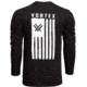 Vortex Salute LS T-Shirt - Mens, Black, 3XL, 222-02-BLK3X