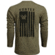 Vortex Salute LS T-Shirt - Mens, Military Heather, 4X, 222-02-MIH4X