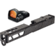 Vortex Viper 1x24mm 6 MOA Red Dot Sight, Black, Viper Red Dot and TRYBE Defense Pistol Slide, Glock 17, Gen 3, Viper Cut, Version 2, Black Cerakote