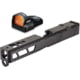Vortex Viper 1x24mm 6 MOA Red Dot Sight, Black, Viper Red Dot and TRYBE Defense Pistol Slide, Glock 17, Gen 3, Viper Cut, Version 2, Black Cerakote