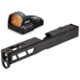 Vortex Viper 1x24mm 6 MOA Red Dot Sight, Black, Viper Red Dot and TRYBE Defense Pistol Slide, Glock 17, Gen 5, Viper Cut, Version 2, Black Cerakote