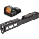 Vortex Viper 1x24mm 6 MOA Red Dot Sight, Black, Viper Red Dot and TRYBE Defense Pistol Slide, Glock 19, Gen 5, Viper Cut, Version 2, Black Cerakote