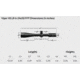 Vortex Viper HS LR 6-24x50mm Rifle Scope, 30mm Tube, First Focal Plane, Black, Hard Anodized, Non-Illuminated XLR MOA Reticle, MOA Adjustment, VHS-4315-LR