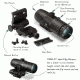 Vortex VMX-3T Magnifier with Flip Mount VMX-3T