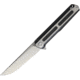 Vouking Knives T01 Framelock Folding Knife, 4.25in Closed, 3.5in Satin Bohler M390 SS Drop Point, Bead Blast Finish Titanium Handle, Pocket Clip, T01BLS