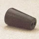 VWR Black Rubber Stoppers, Two-Hole 105M292