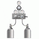 VWR SG-900 Semiautomatic Switchover Manifolds for Noncorrosive and Corrosive Gases Chrome-Plated Brass Manifolds, Each, 4702673