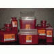 VWR Sharps Container Systems Stackable Sharps Containers Large, Case of 10, Tortuous Path, 8707V