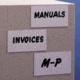 VWR Write-On/Wipe-Off Magnetic Shelf Label Rolls, Each, MX-100