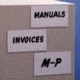 VWR Write-On/Wipe-Off Magnetic Shelf Label Rolls, Each, MX-200