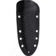 Waffentechnik Buddy I Fixed Blade Knife, 9in Overall, 4.25in 440A Stainless Steel Blade, Black Checkered Softell Handle, Black Kydex Belt Sheath, BUDDY1-MIL-SB