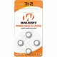 Walkers #312 Air Cell Batteries BAT312