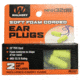 Walkers Blue Corded Passive Foam Ear Plug w/Plastic Case, 32 dB NRR, 2-Pair, Neon Yellow GWP-EPCORD-YL