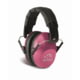 Walkers Pro Low Profile Folding Earmuffs, Pink, GWP-FPM1-PNK