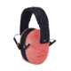 Walkers Youth &amp; Women Folding Ear Muffs, 23 dB NRR, Coral, GWP-YWFM2-COR
