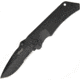 Walther PPX Linerlock Folding Knife,3.5in,440C Steel,Partially Serrated,Spear Point,Black Synthetic Handle WAL50766