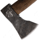 Wander Tactical Drakkar German Style Axe, 4in, 5160 Carbon Steel, Stained American Hickory Handle, WTDEAX (GERMAN)