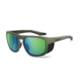 WarBird Dead Space Glasses, Green Frames/Brown Lens/Ice Green Shield, EYDSGRBRIGR