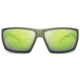 WarBird Fusillade Glasses, Green Frames/Brown Lens/Ice Green Shield, EYFUGRBRIGR
