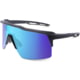 WarBird Ghost Wolf Glasses, Navy Frames/ Smoke Lens/Blue Shield, EYGWNYSMBLR