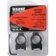 USED, Warne Maxima Steel Rings, 1in, CZ 550 19mm Grooved Receiver, PA, Medium - Matte 1BM