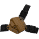 Warne Chest Rig Holster w/Quick Detach Clips, Coyote, Glock 34/35, 9355