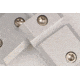 Warne M850 Maxima Extension Bases for Browning BAR - 1.164in. Front/Rear, Silver